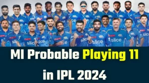 MI Probable Playing 11 in IPL 2024